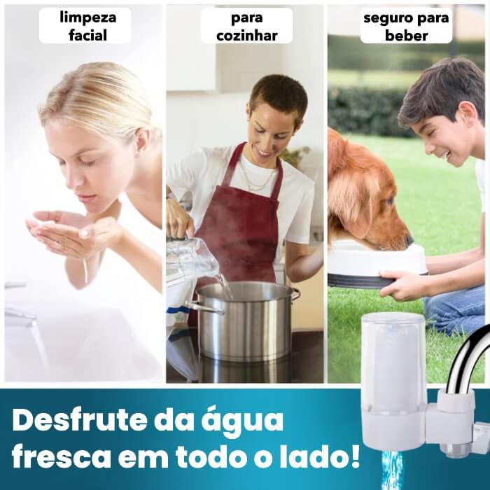 Filtro de purificação de água