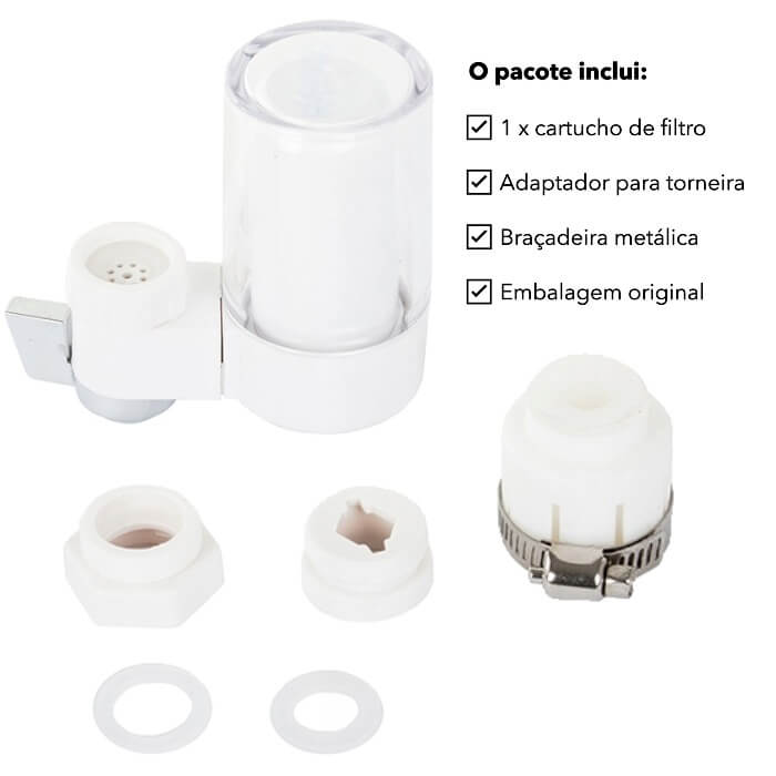 Filtro de purificação de água