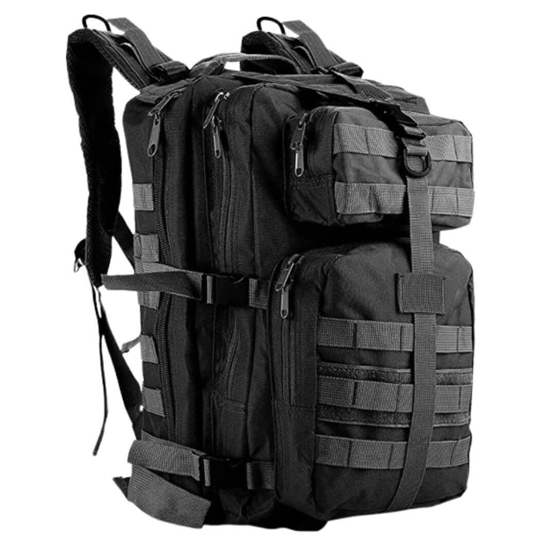 Mochila Táctica Militar Preta 30L