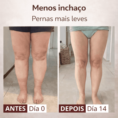 Palmilhas de reflexologia FeetComfort™ para pernas inchadas
