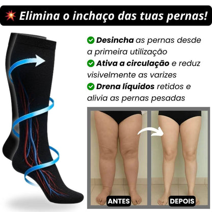 Meias de compressão terapêutica - FEETPLUS™