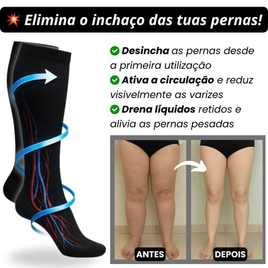Meias de compressão terapêutica - FEETPLUS™