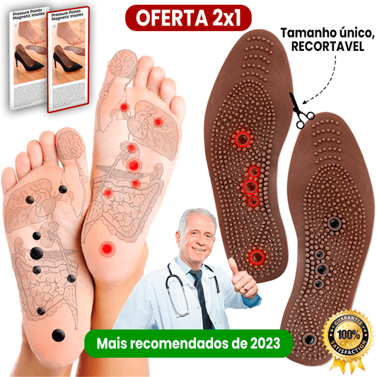 Palmilhas Magnéticas FeetComfort™