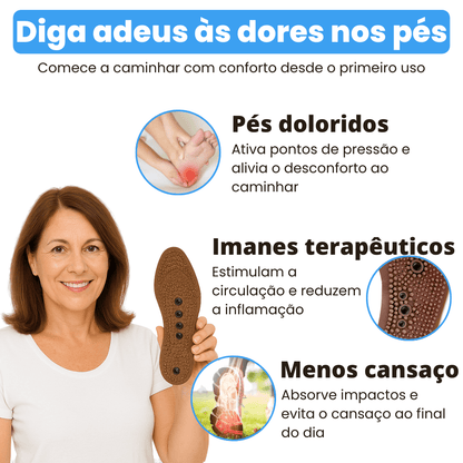 Palmilhas Magnéticas FeetComfort™