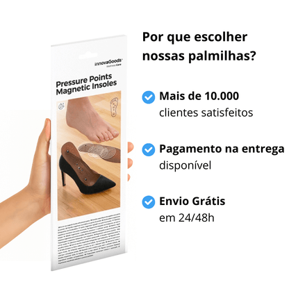 Palmilhas Magnéticas FeetComfort™