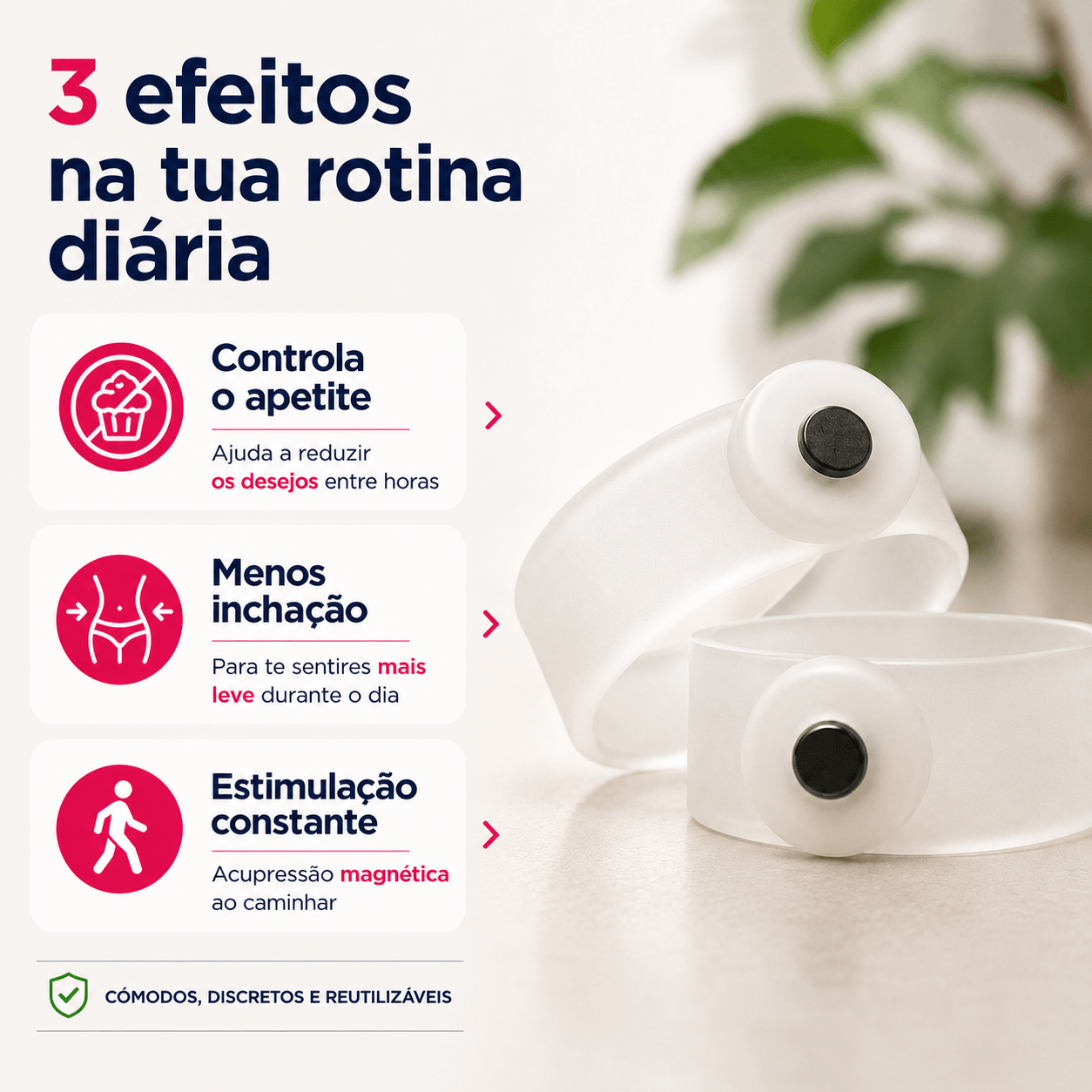 Anéis Magnéticos Aceleradores do Metabolismo - MagFit™