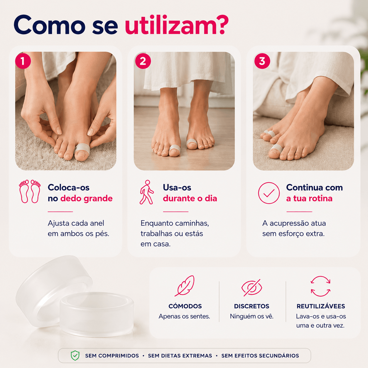 Anéis Magnéticos Aceleradores do Metabolismo - MagFit™