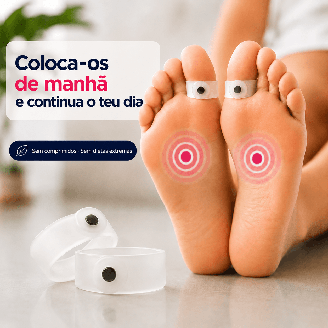 Anéis Magnéticos Aceleradores do Metabolismo - MagFit™