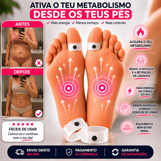 Anéis Magnéticos Aceleradores do Metabolismo - MagFit™