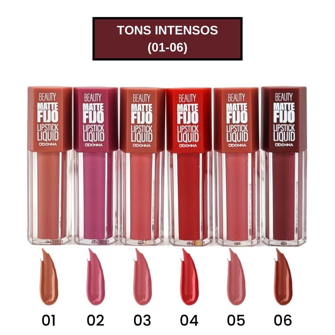 BEAUTY MATTE™ - Conjunto de 6 Lip Gloss Permanentes